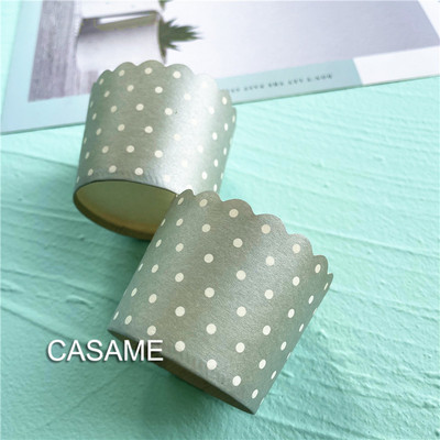 10gab. Mini smalkmaizīšu krūze Papīra kēksu iesaiņojumi Cepšanas krūzes Mafinu kastītes Kūku krūze DIY kūku rīki Virtuves cepšanas piederumi