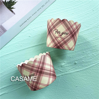 10gab. Mini smalkmaizīšu krūze Papīra kēksu iesaiņojumi Cepšanas krūzes Mafinu kastītes Kūku krūze DIY kūku rīki Virtuves cepšanas piederumi