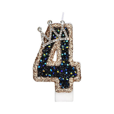 Rođendanske svijeće za tortu 0123456789 Svjećice s brojevima za prve rođendanske torte s prskalicama Baby Shower Svadbene dekoracije