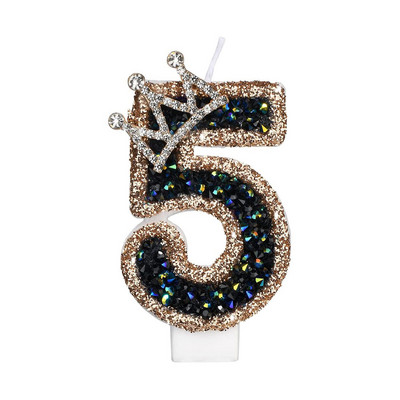 Rođendanske svijeće za tortu 0123456789 Svjećice s brojevima za prve rođendanske torte s prskalicama Baby Shower Svadbene dekoracije