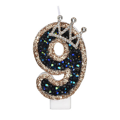 Rođendanske svijeće za tortu 0123456789 Svjećice s brojevima za prve rođendanske torte s prskalicama Baby Shower Svadbene dekoracije