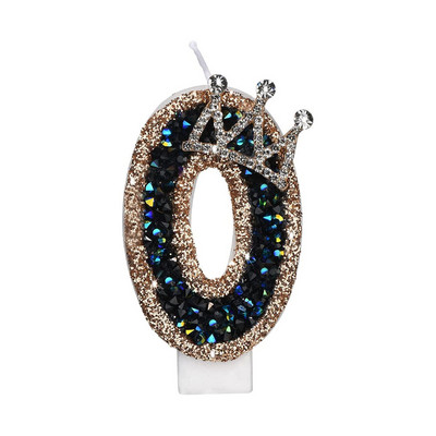 Rođendanske svijeće za tortu 0123456789 Svjećice s brojevima za prve rođendanske torte s prskalicama Baby Shower Svadbene dekoracije