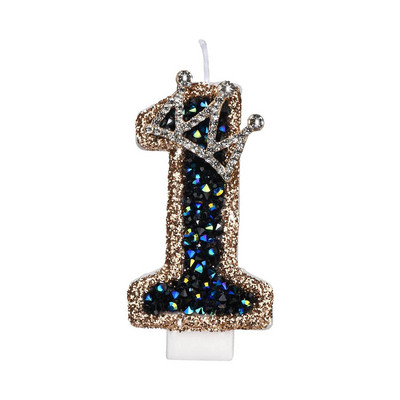 Rođendanske svijeće za tortu 0123456789 Svjećice s brojevima za prve rođendanske torte s prskalicama Baby Shower Svadbene dekoracije