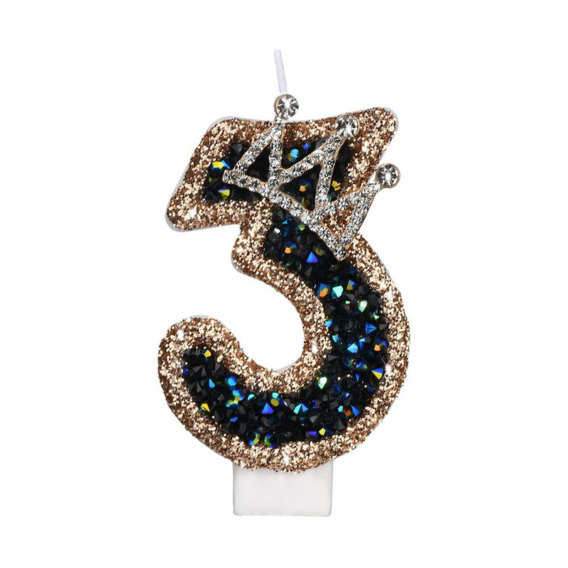 Sünnipäevaküünlad tordi jaoks 0123456789 Numbriküünlad esimese sünnipäevakookide jaoks koos säraküünlatega Baby Shower pulmakaunistustega