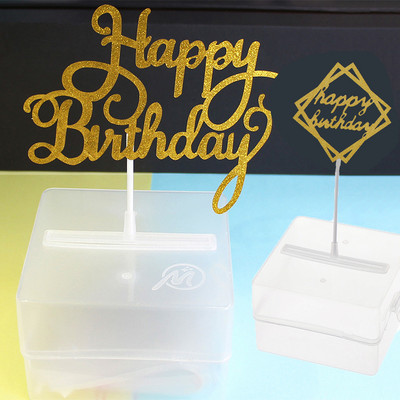 Кутия за теглене на пари за торта, многократна креативна форма за правене на торта, забавна изненада за украса на торта за рожден ден