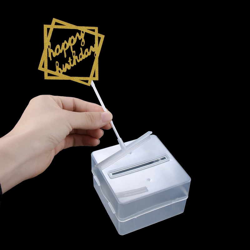 Torto pinigų traukimo dėžutė, daugkartinio naudojimo kūrybinio torto formavimo forma, juokinga staigmena gimtadienio torto puošmena