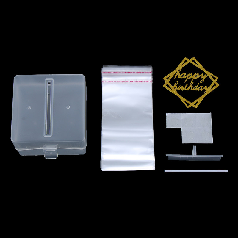 Torto pinigų traukimo dėžutė, daugkartinio naudojimo kūrybinio torto formavimo forma, juokinga staigmena gimtadienio torto puošmena