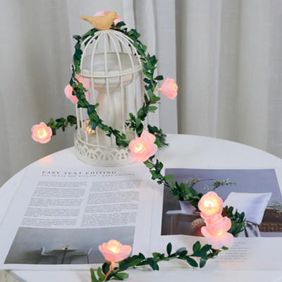 10/20 LED svjetiljke s žicama Svjetla od ružinog cvijeta Svjetlo za vjenčane ukrase Girlanda za blagdansko vjenčanje Svjetiljka za dekoraciju sobe