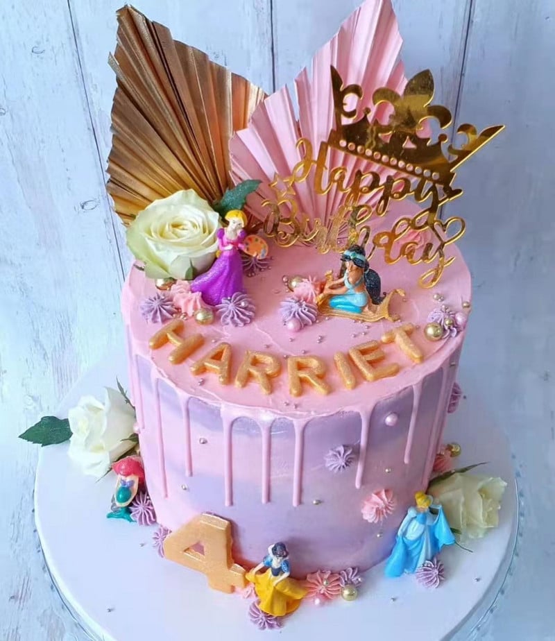 10 bucăți de hârtie Palm Spear Cake Topper La mulți ani Decorare frunze de palmier Decorarea torturilor Nunta Coacerea Desert Masa Favoruri de petrecere