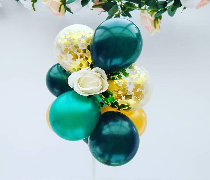 1 komplekts 5 collu lateksa balonu kūkas virsma, daudzveidu mākoņa formas baloni dzimšanas dienas kāzām Savvaļas vienas ballītes dekorēšanai.