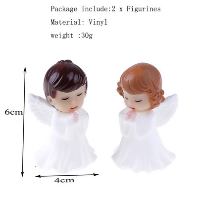 Baby Birthday Deer Angel Swan Cake Topper Για Παιδιά Παιδιά Κορίτσια Μικρά Δώρα Τούρτα Διακόσμηση Ζώων Διακοσμητικά για Cupcake