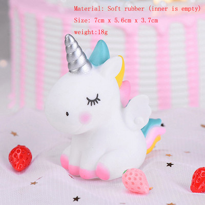 Baby Birthday Deer Angel Swan Cake Topper Για Παιδιά Παιδιά Κορίτσια Μικρά Δώρα Τούρτα Διακόσμηση Ζώων Διακοσμητικά για Cupcake