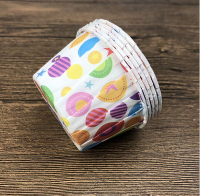 48 τμχ Cupcake Liner Φλυτζάνι ψησίματος Χάρτινες θήκες για μάφιν Κουτί κέικ Κουτί Τάρτες αυγών Δίσκος φόρμα κέικ Εργαλεία διακόσμησης Γάμου