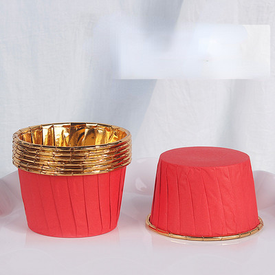 48 τμχ Cupcake Liner Φλυτζάνι ψησίματος Χάρτινες θήκες για μάφιν Κουτί κέικ Κουτί Τάρτες αυγών Δίσκος φόρμα κέικ Εργαλεία διακόσμησης Γάμου