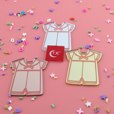 10 buc. Decoratiuni pentru tort pentru petrecere pentru Baby Shower, oglindă acrilice, Topper pentru tort pentru aniversare, pentru copii DIY Oh Baby Cakecup Topper Accesorii pentru copt