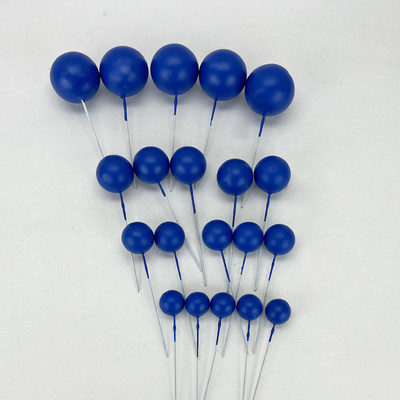 20 τμχ Toppers για τούρτες Glitter Πράσινο Λευκό Ροζ Χρυσό Διακοσμήσεις για τούρτα Sphere Ball Cake Topper για Γαμήλια γενέθλια Baby Shower