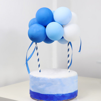 1 комплект 5 инча конфети с пайети балони торта топер сватба рожден ден разкриване на пола Свети Валентин Направи си сам декорации за парти торта
