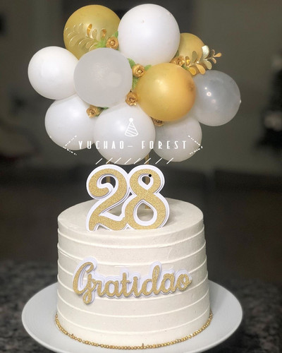 1 σετ κομφετί παγιέτες 5 ιντσών Μπαλόνια Τούρτα Τούρτα Γάμος Γενέθλια Φύλο Αποκάλυψη για την Ημέρα του Αγίου Βαλεντίνου DIY Διακοσμήσεις τούρτας για πάρτι