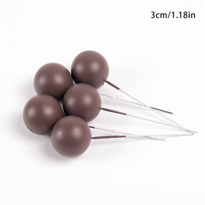 Bear Cake Toppers Διακόσμηση τούρτας γενεθλίων Λαστιχένια φιγούρα αρκουδάκι αφρός Μπάλες Cupcake Toppers Baby Shower Teddy Bear Θεματικό Πάρτυ
