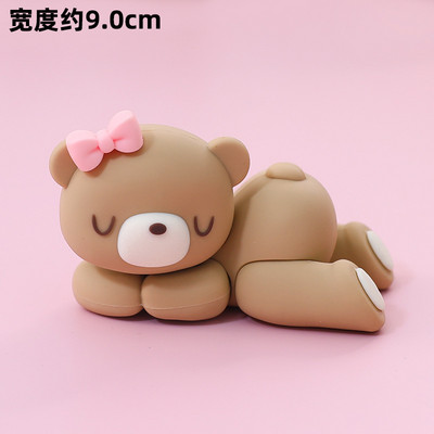 Bear Cake Toppers Διακόσμηση τούρτας γενεθλίων Λαστιχένια φιγούρα αρκουδάκι αφρός Μπάλες Cupcake Toppers Baby Shower Teddy Bear Θεματικό Πάρτυ