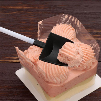 20 τμχ Σετ κουταλιού για κέικ Μίνι φτυάρι Παιδικό επιδόρπιο Cupcake Διακόσμηση για ένα κουτάλι Ice Coffee Construction Party Supplies