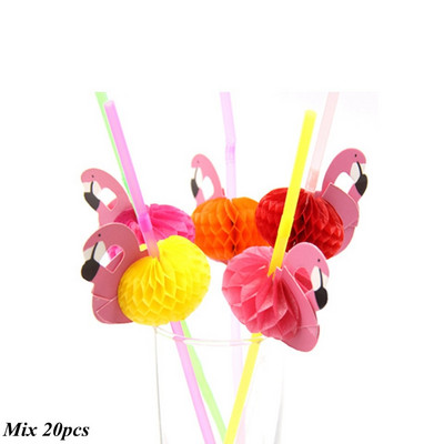 20GAB Flamingo kēksu pildītāji DIY kūkas Topper Pics Pinapple Topper kāzu/dzimšanas dienas ballīšu dekorēšanai bērnu dušas piederumi