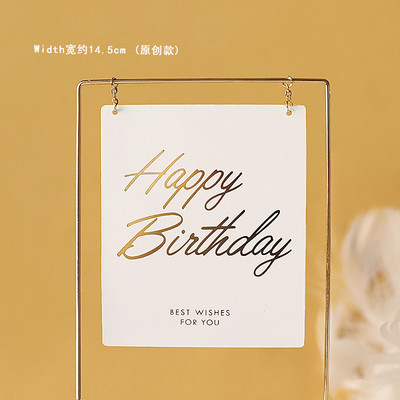 Fekete-fehér áttetsző rózsa Boldog születésnapi tortaborító bulidíszítéshez Boldog esküvői sütési kellékek szerelmes ajándékok