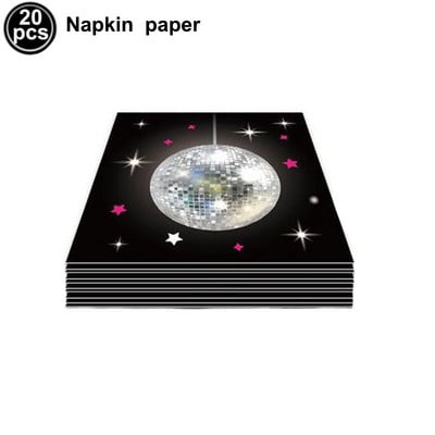 4 gab. Disco Ball kūku toperi 70. gadu diskotēkas kūkas dekorācijas diskobumbu kūku pildītāji Night Fever Party Disco dzimšanas dienas ballītes piederumi