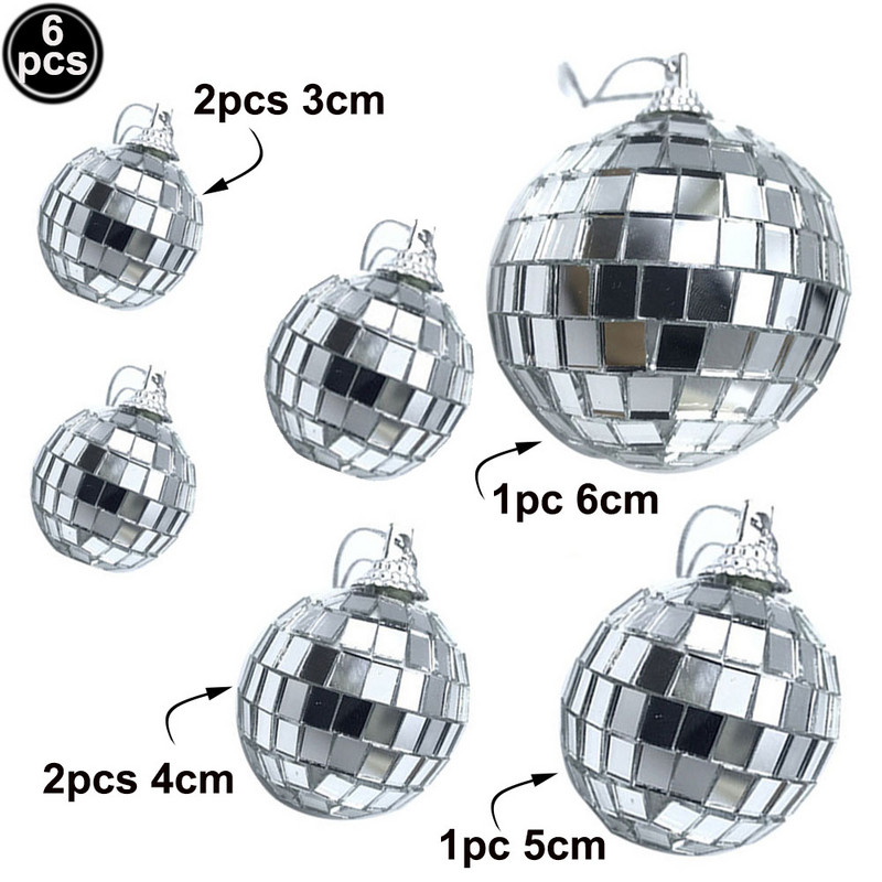 4 gab. Disco Ball kūku toperi 70. gadu diskotēkas kūkas dekorācijas diskobumbu kūku pildītāji Night Fever Party Disco dzimšanas dienas ballītes piederumi