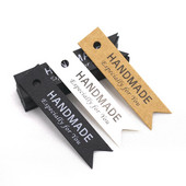 Kraftpapīra birkas, roku darbs, etiķetes piekarināšana, dāvanu zīme, papīra pakarināšanas birkas 100 gab.