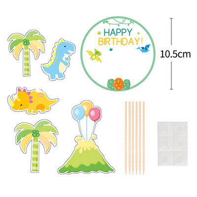 Zsiráf oroszlán majom elefánt erdei dzsungel állatok témája sütemény topper szafari parti kellékek Boldog születésnapot torta dekoráció gyerekek kedvencei