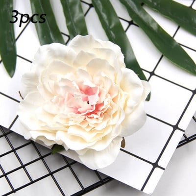 1 set Topper pentru tort acrilic La mulți ani, cap de flori de mătase artificială, decorație de petrecere pentru baby shower, cadou DIY, provizii de copt pentru trandafiri