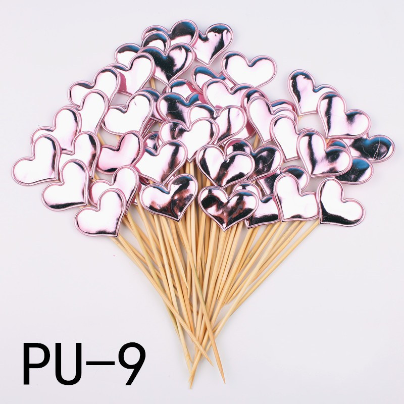 2 vnt. Popierinis vėduoklinis su gimtadieniu torto viršelis Auksinis palmės lapelis Gimtadienio vakarėlio torto įdėklas Torto puošmena Vestuviniai pyragai Deserto dekoras