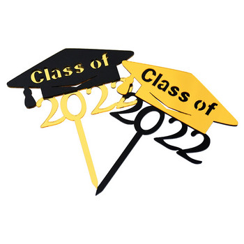You Dod It Acrylic Cake Topper Class Of 2022 Συγχαρητήρια Grad Cupcake Toppers For School College Celebrate Graduation Cake Decor