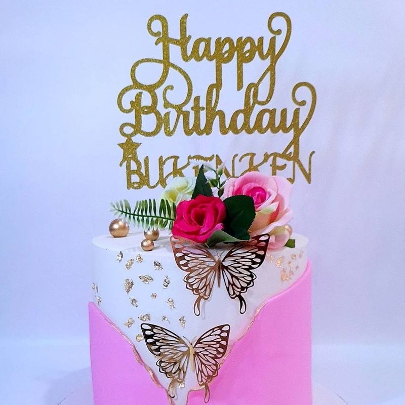 12db fém textúra arany mesterséges pillangó torta tetején tortadíszítés szimuláció pillangók esküvői kézműves parti dekoráció