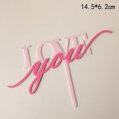 Decoratune creativă pentru tort cu spumă Funda roz pentru Baby Shower Topperuri pentru tort pentru ziua de naștere a fetiței Desert Desert