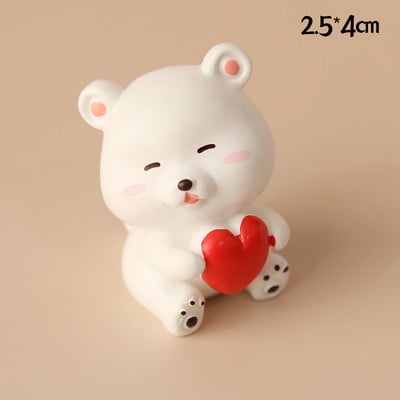 Decoratune creativă pentru tort cu spumă Funda roz pentru Baby Shower Topperuri pentru tort pentru ziua de naștere a fetiței Desert Desert