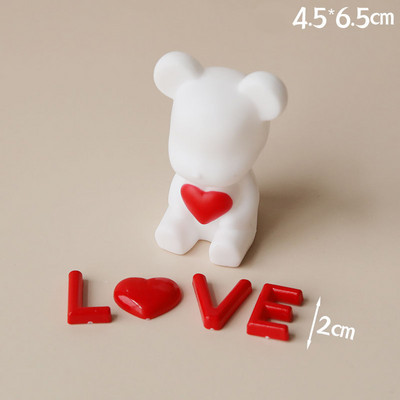 Decoratune creativă pentru tort cu spumă Funda roz pentru Baby Shower Topperuri pentru tort pentru ziua de naștere a fetiței Desert Desert