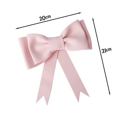 Decoratune creativă pentru tort cu spumă Funda roz pentru Baby Shower Topperuri pentru tort pentru ziua de naștere a fetiței Desert Desert