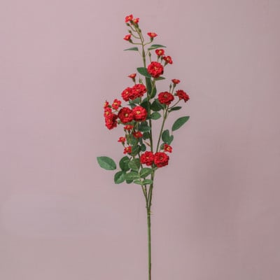 Ramura lunga trandafir mic trandafir simulare floare matase flori decorative ornamente nunta nunta angro