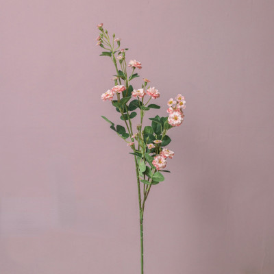 Ramura lunga trandafir mic trandafir simulare floare matase flori decorative ornamente nunta nunta angro