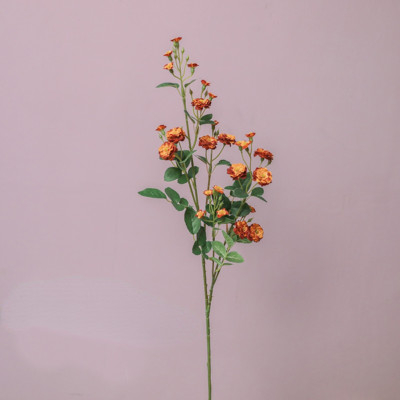 Ramura lunga trandafir mic trandafir simulare floare matase flori decorative ornamente nunta nunta angro