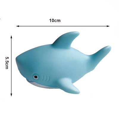 Decorații drăguțe pentru tort cu animale de mare decor creatură marine Pește sirenă decorațiuni pentru tort petrecere de aniversare cu tematică oceanică Baby Shower