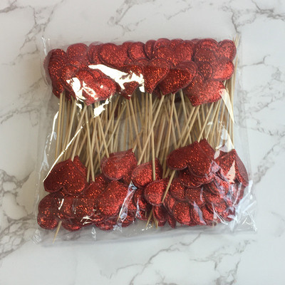 50 vnt Žvaigždės torto viršelis širdelės vestuvių berniuko ar mergaitės karūnos vaikų gimtadienio vakarėlio puošmena vaikams princesės keksiukų keptuvės