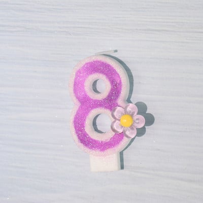 Părinți La mulți ani pentru tort, ornament pentru copt, cadou pentru bunici, flori acrilice, margarete, pentru cupcake, pentru desert