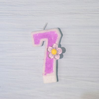 Părinți La mulți ani pentru tort, ornament pentru copt, cadou pentru bunici, flori acrilice, margarete, pentru cupcake, pentru desert