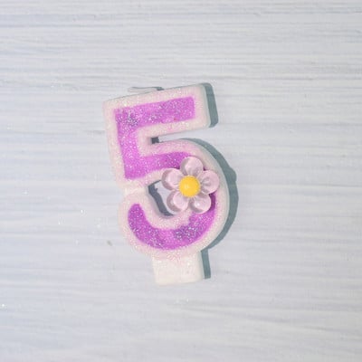 Părinți La mulți ani pentru tort, ornament pentru copt, cadou pentru bunici, flori acrilice, margarete, pentru cupcake, pentru desert