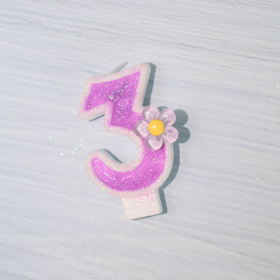 Părinți La mulți ani pentru tort, ornament pentru copt, cadou pentru bunici, flori acrilice, margarete, pentru cupcake, pentru desert