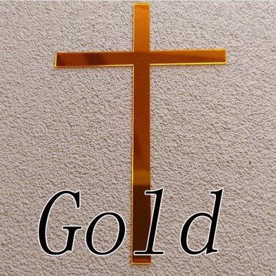 Νέες παραλαβές Christian Cross Cake Topper Acrylic Cake Decorations God Bless Cake Topper Party for Baking Cake Party Supplies