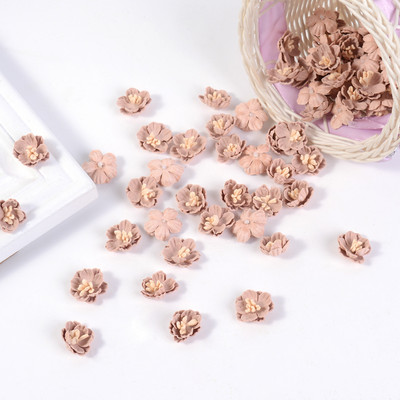 10/20/50 db mesterséges mikroszálas virágok mini virágok esküvői dekorációkhoz barkács koszorú fejdísz klip Kiegészítők Hamis virág